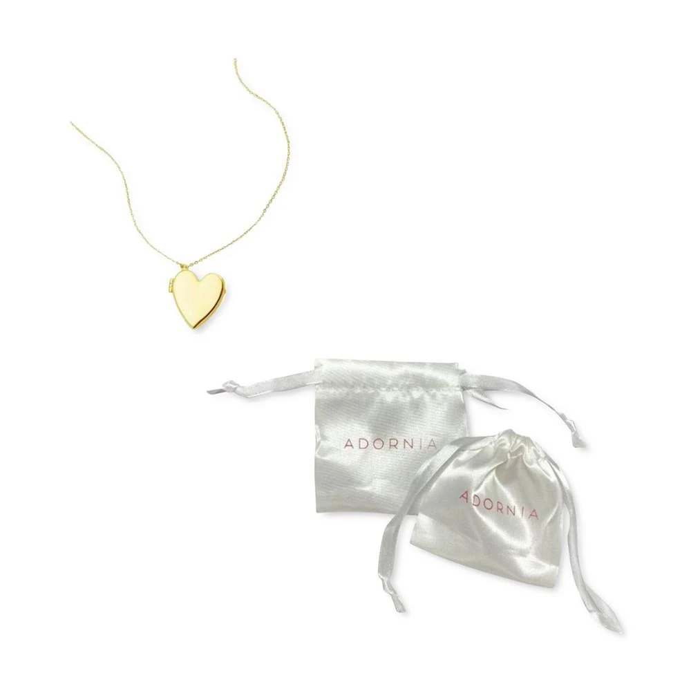 ADORNIA Heart Locket Necklace 4