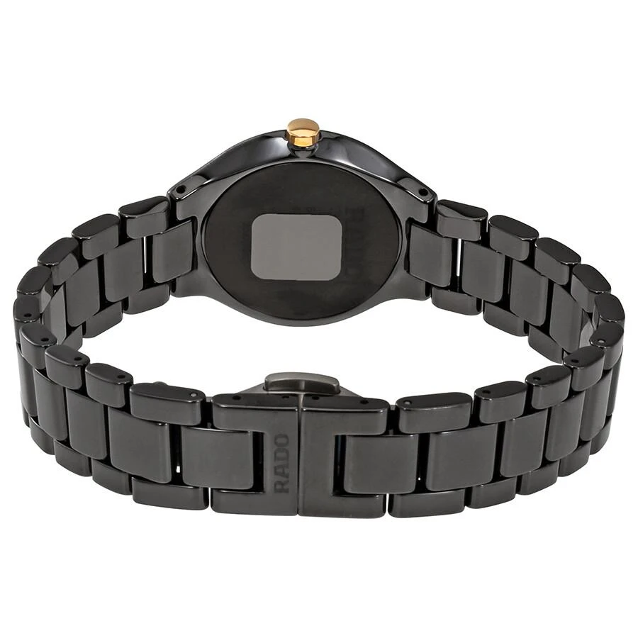 Rado RadoTrue Black Dial Diamond Markers Ladies Ceramic Watch R27742702 3