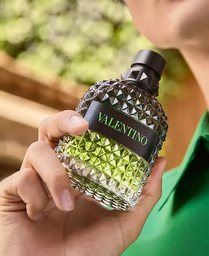 Valentino Men's Uomo Born In Roma Green Stravaganza Eau de Toilette Spray, 1.7 oz. 3