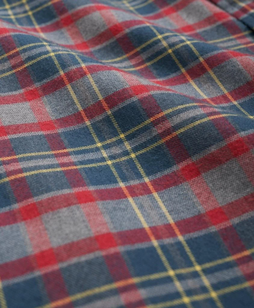 Brooks Brothers Portuguese Flannel Polo Button Down Collar, Plaid Shirt 3