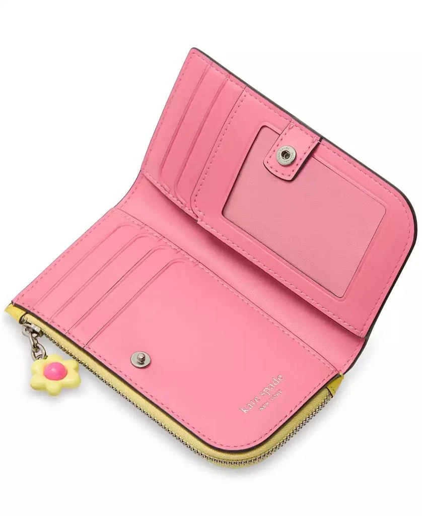 Kate Spade Devin Small Slim Leather Bifold Wallet 3