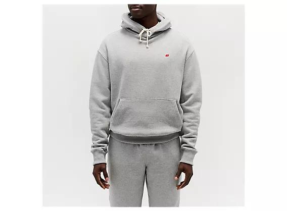 New Balance MADE in USA Core Hoodie【G】. New Balance Gray Made In USA Core Hoodie New Balance