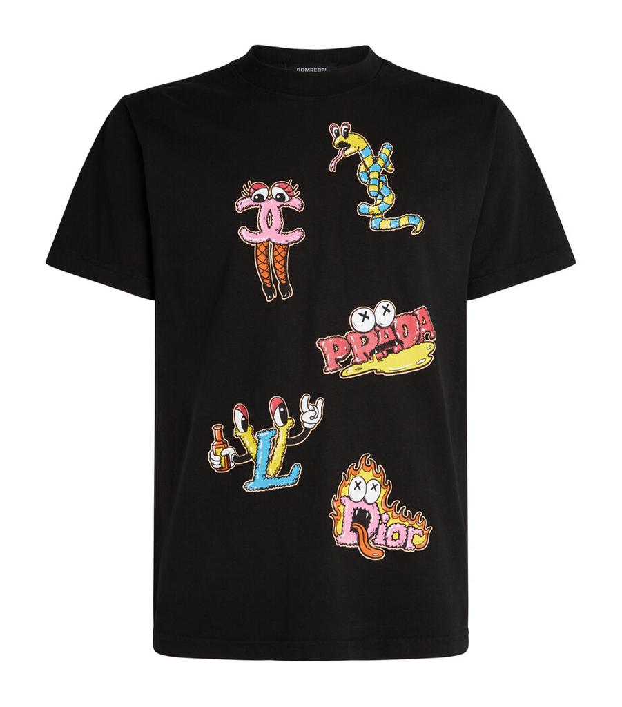 DOMREBEL Luxury Brands T-Shirt