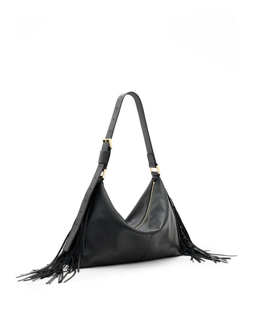 ALL SAINTS Edbury Fringe Leather Bag 2