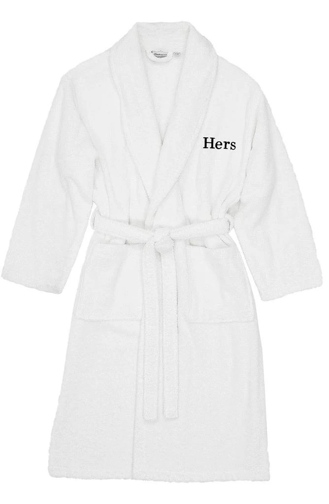 Linum Home Textiles Embroidered
Hers
Terry Bathrobe
