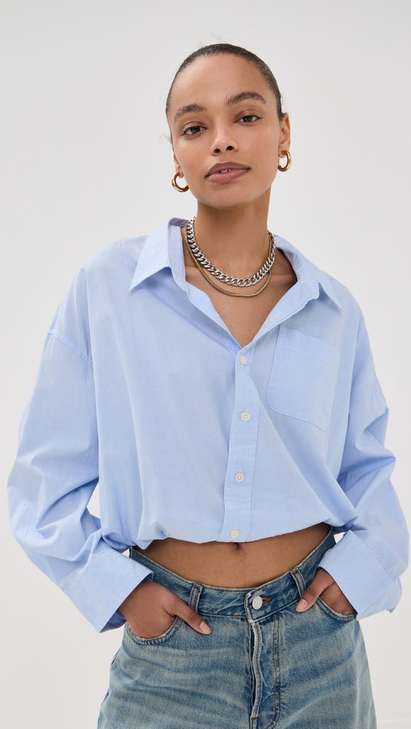 R13 Crossover Bubble Shirt