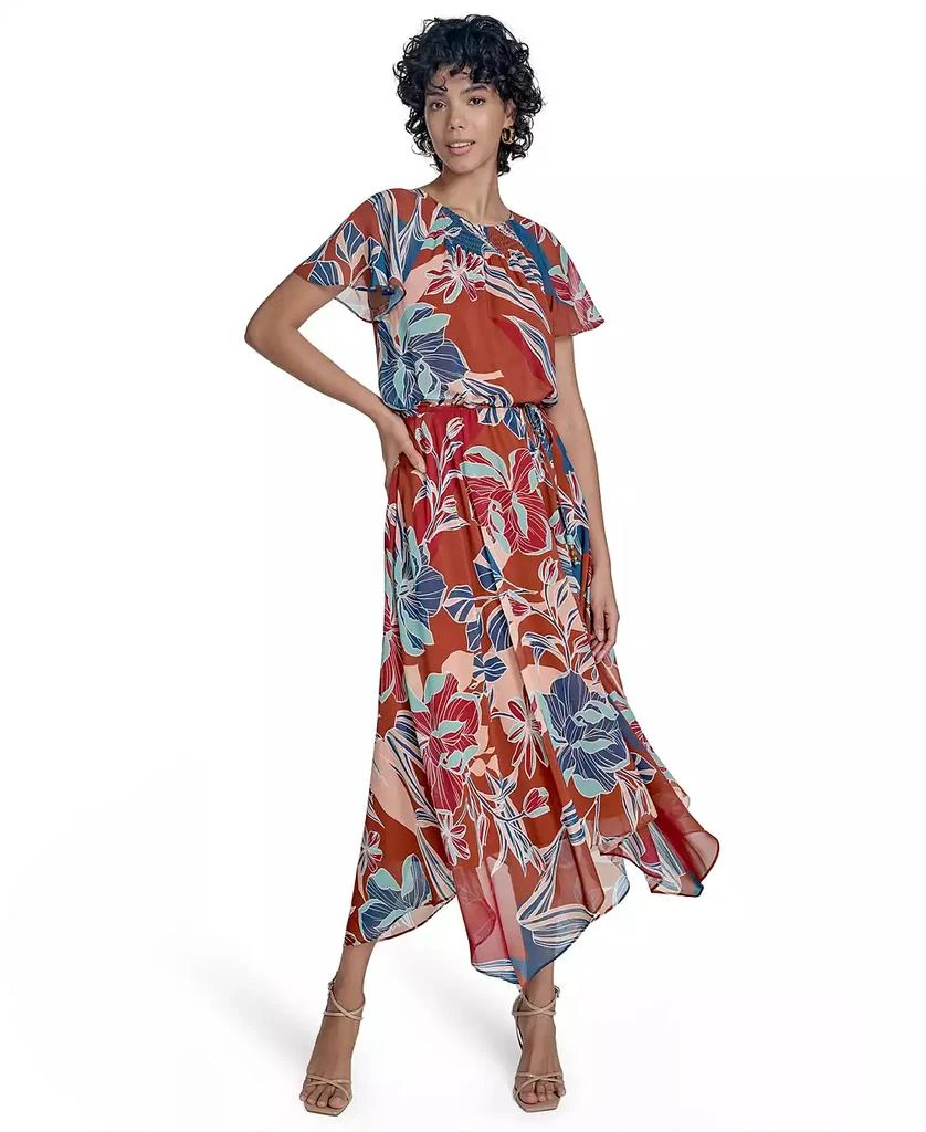 Jessica Howard Women's Short-Sleeve Fit & Flare Dress 1