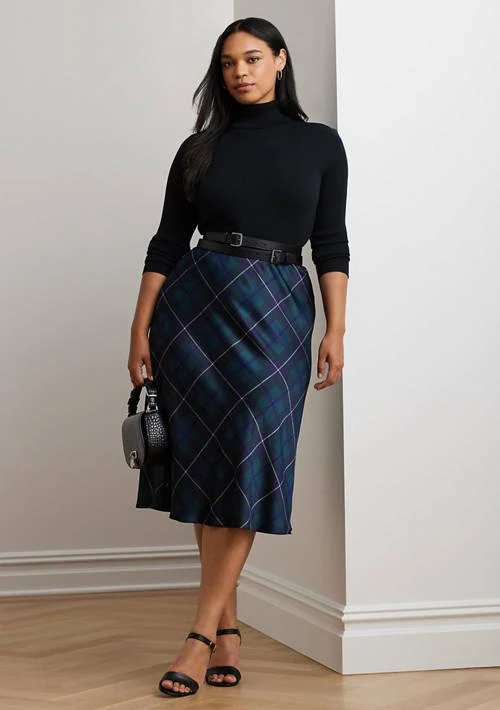 Ralph Lauren Ralph Lauren Plus Size Ribbed Turtleneck Sweater 4