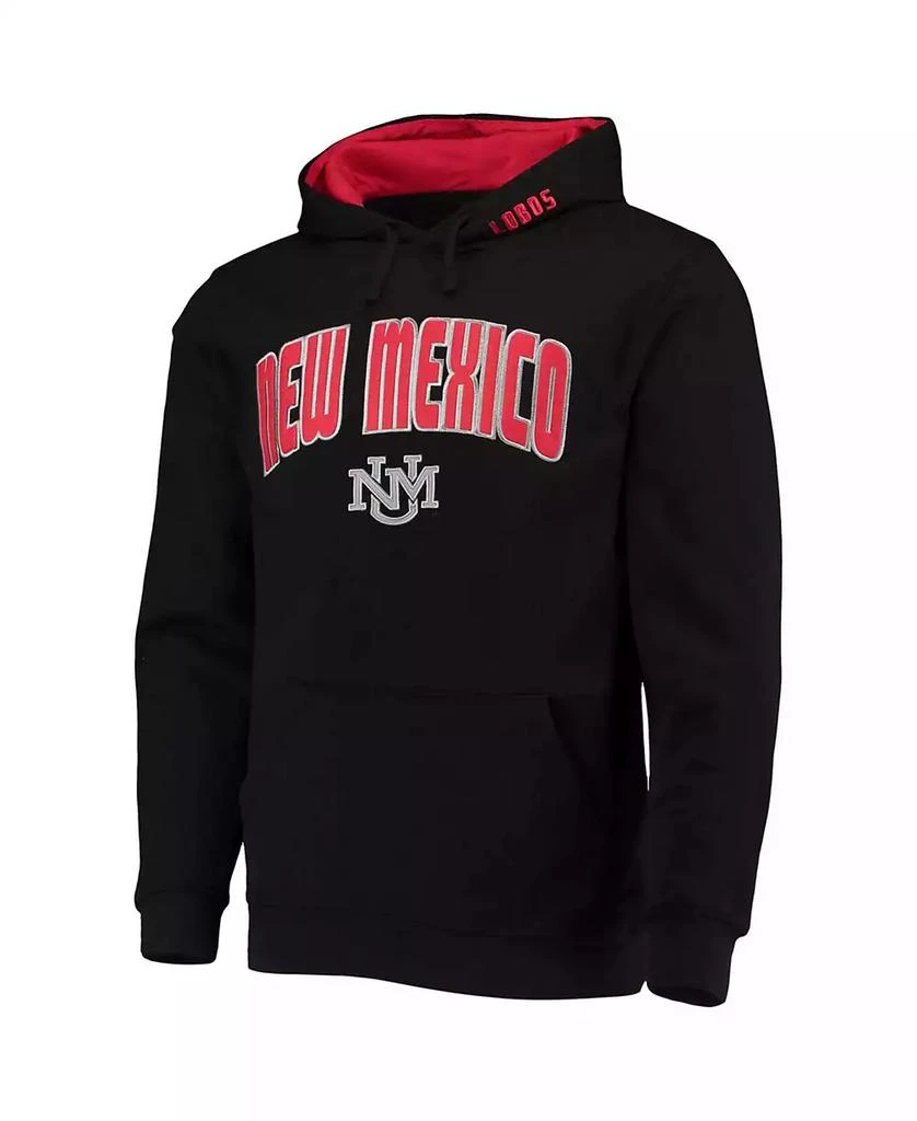 Colosseum Men's New Mexico Lobos Arch and Logo Pullover Hoodie 5