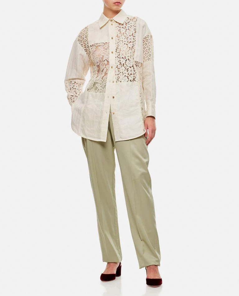 Bottega Veneta Straight Trousers 2