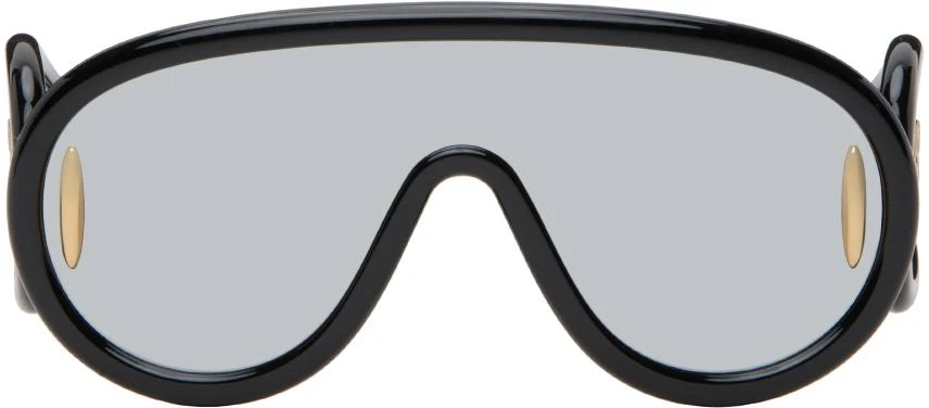 Loewe Black Wave Mask Sunglasses 1