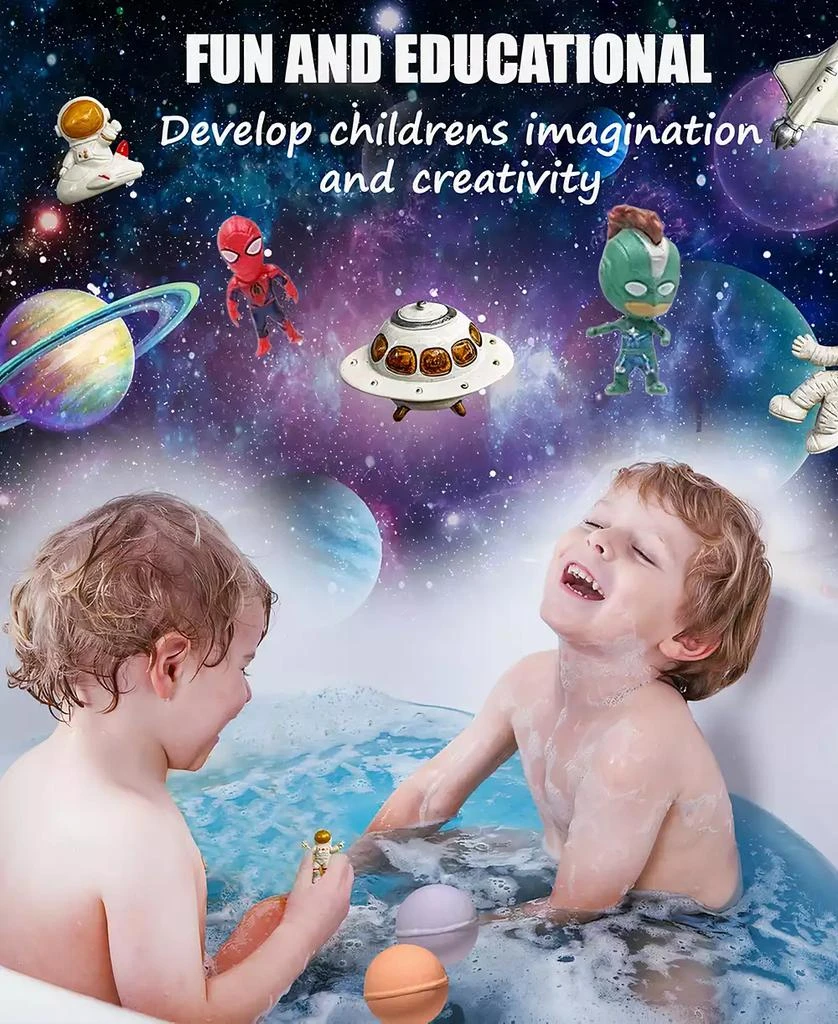 Lovery 12-Pc. Superhero Bath Bombs Gift Set with Surprise Toy 3