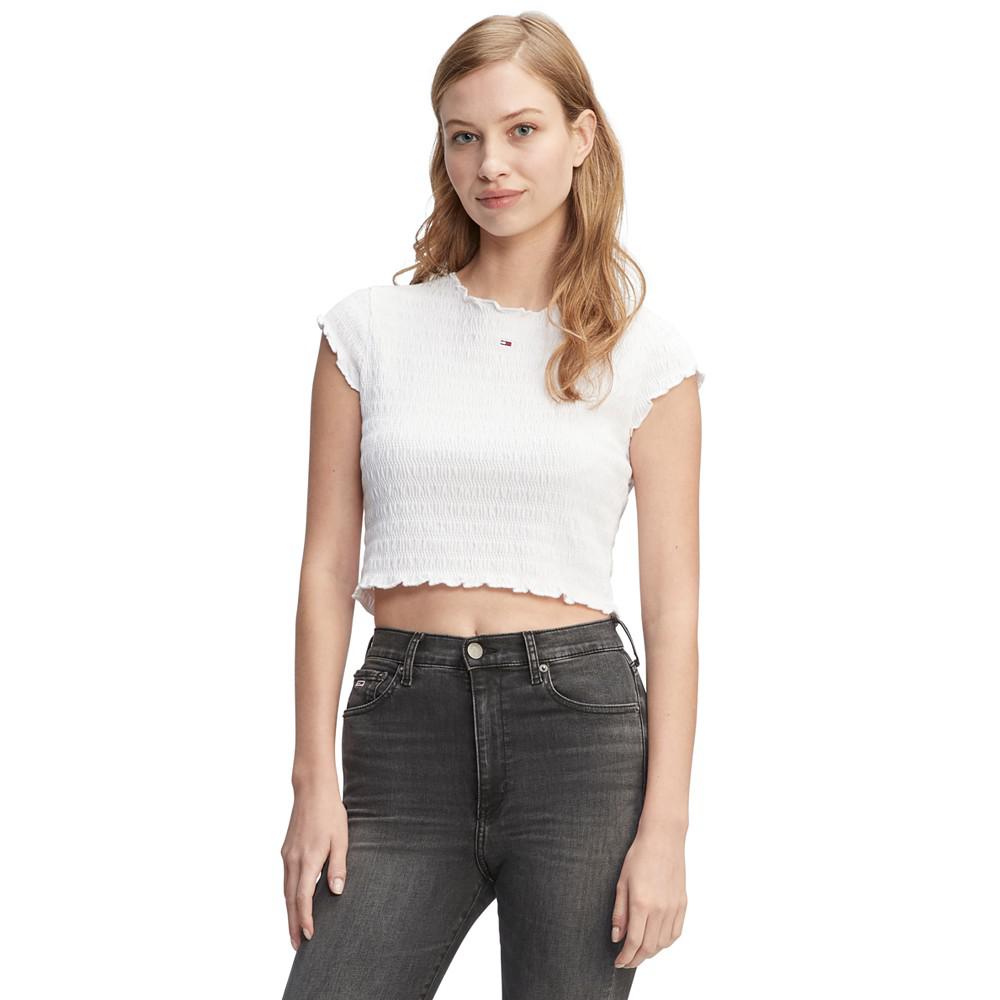 Tommy Jeans Women's Slim Smocked T-Shirt