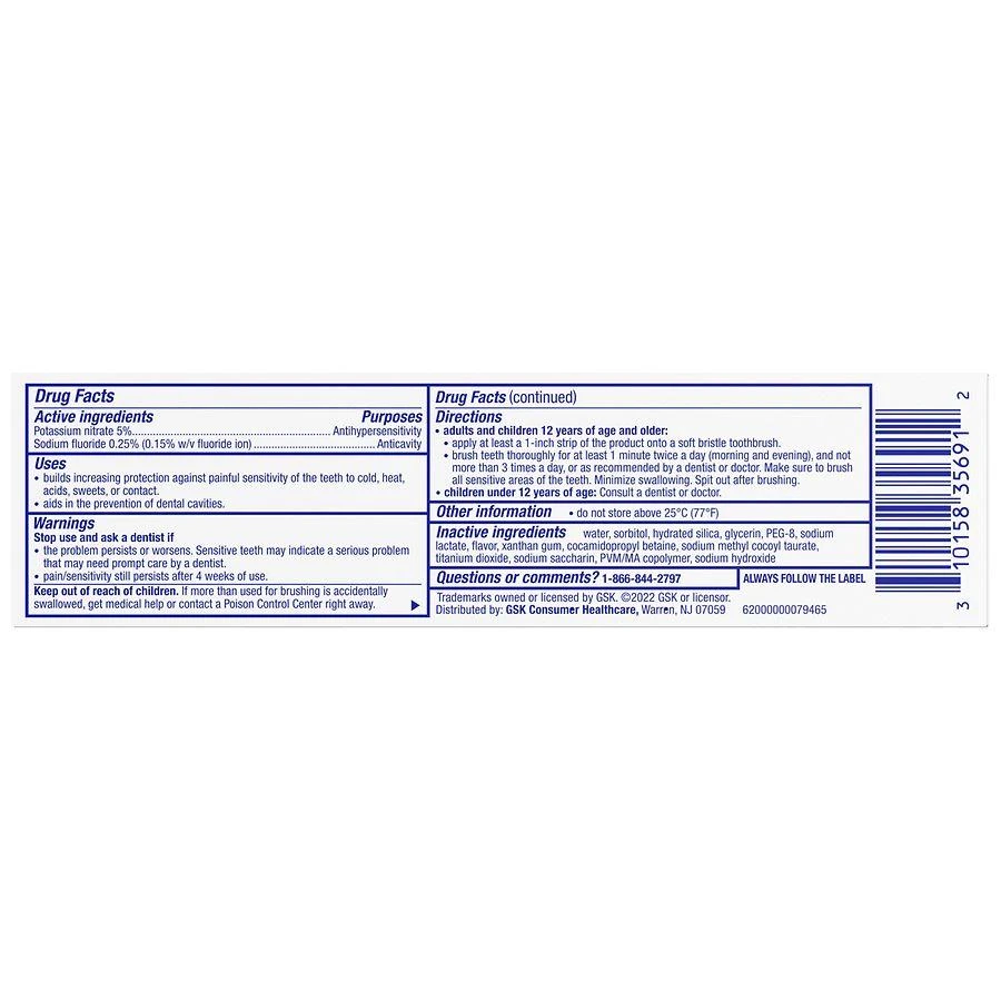 Sensodyne Pronamel Toothpaste Active Shield 2