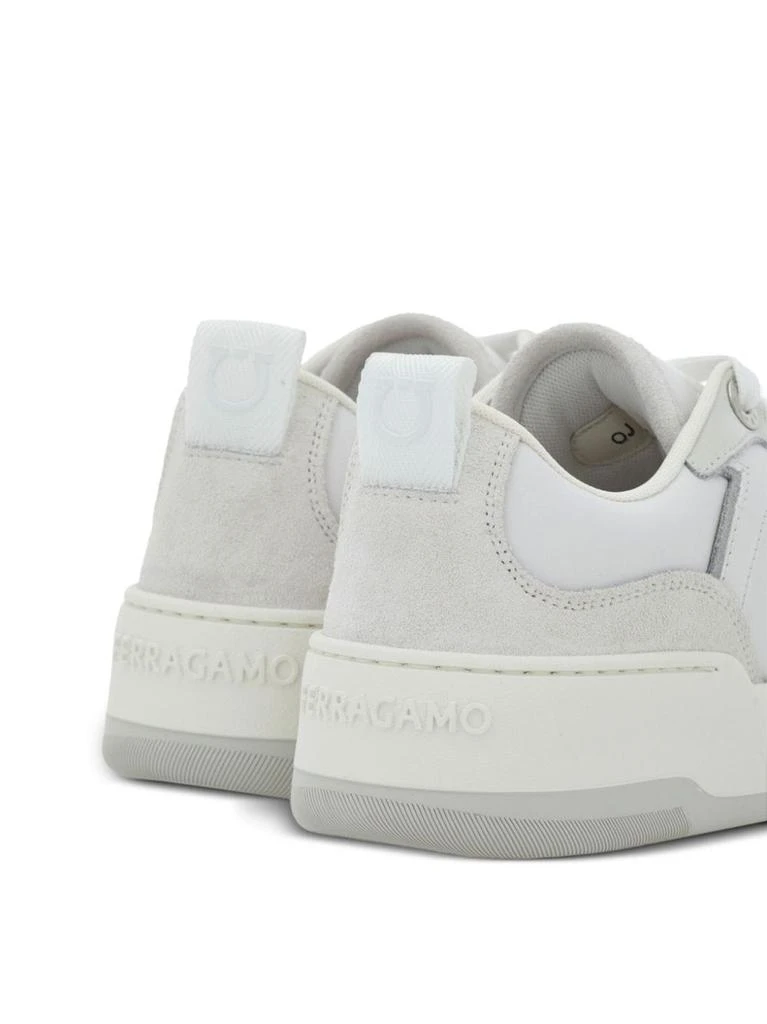 Ferragamo FERRAGAMO - Gancini Leather Sneakers 4