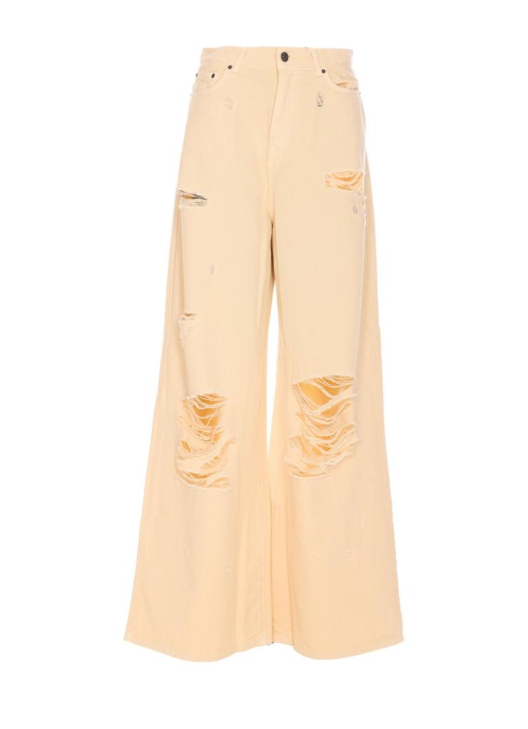 ANIYE BY Aniye By Distressed Wide Leg Pants
