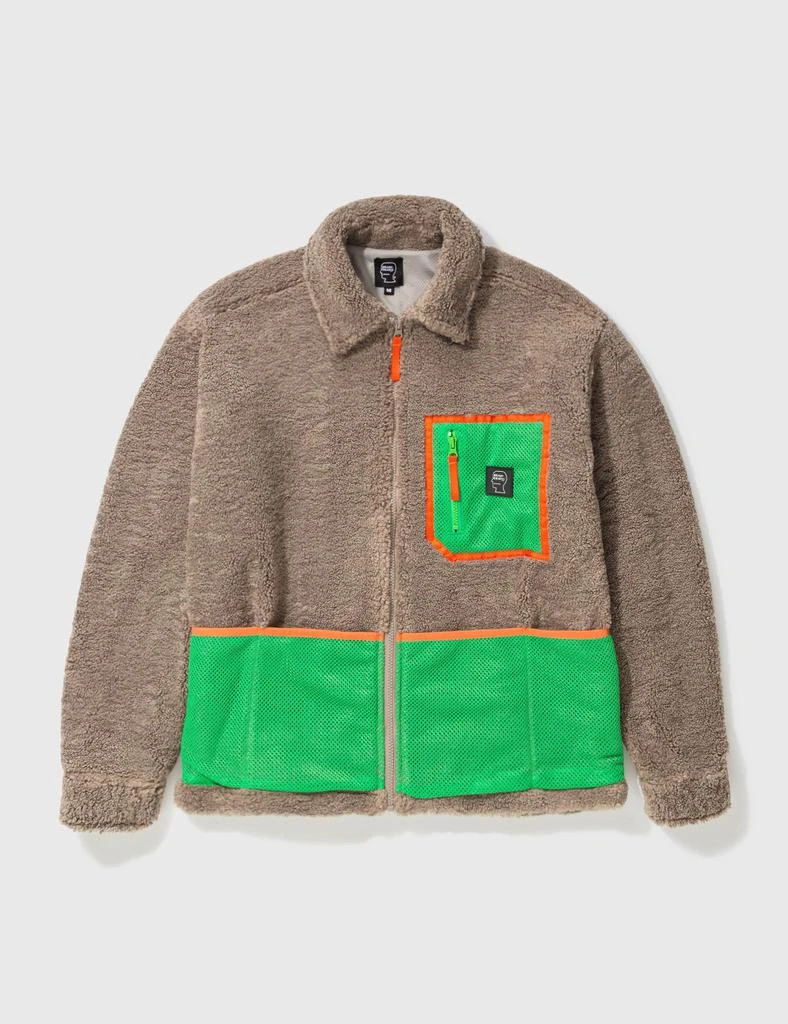 Brain Dead SHERPA ZIP JACKET 1