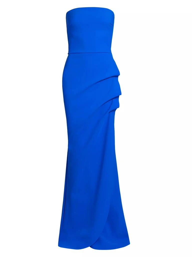 Chiara Boni Clotilde Strapless Column Gown 1
