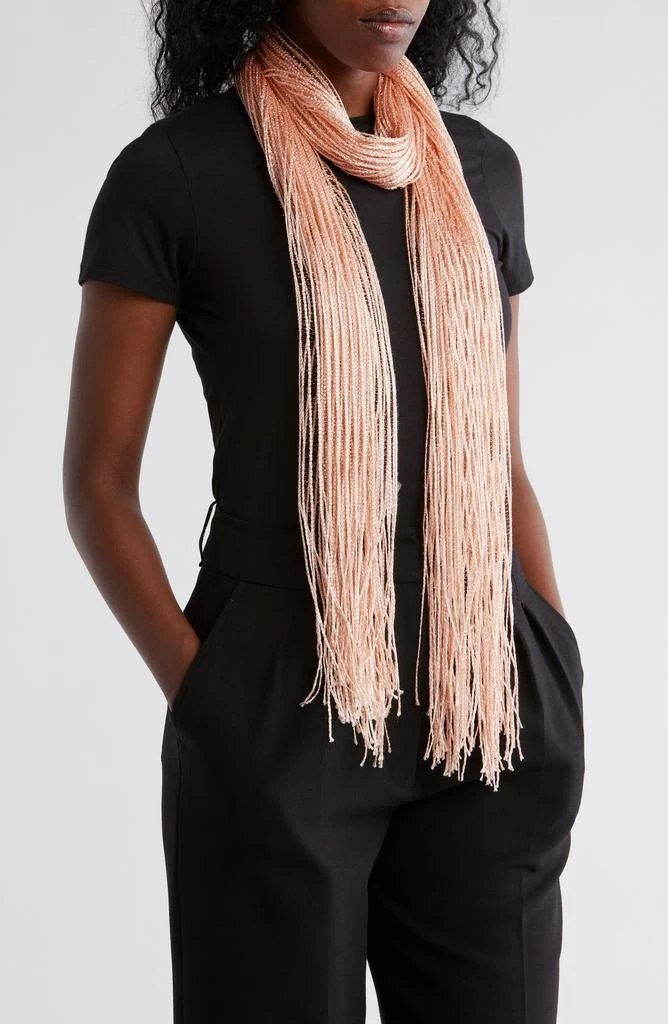 Vince Camuto Lurex Net Wrap Scarf 1