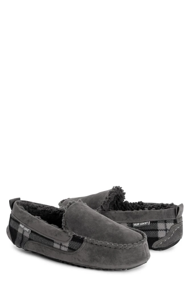 MUK LUKS Emmett Faux Shearling Lined Slipper 9