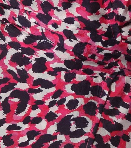 ANNA KOSTUROVA Leopard-print silk midi dress 4