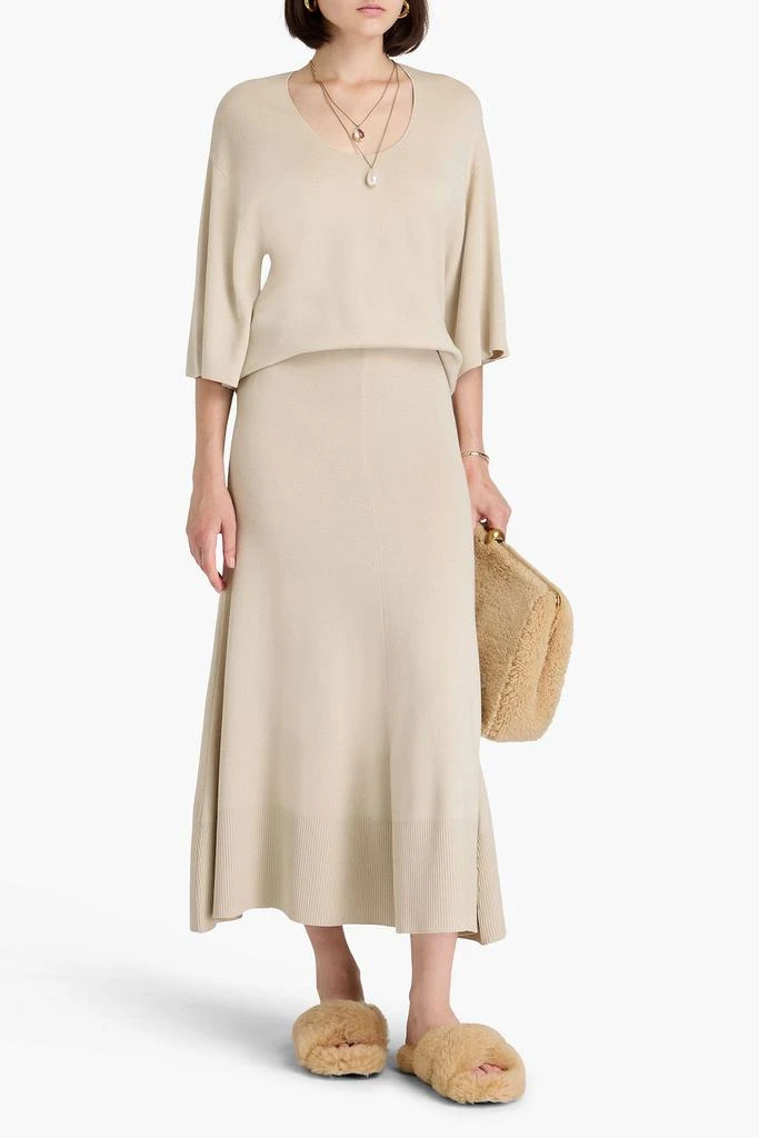 BY MALENE BIRGER Tessa TENCEL™ Lyocell-blend midi skirt 2