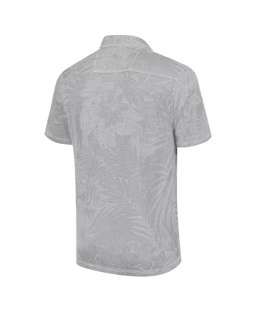 Tommy Bahama Men's Gray Texas Longhorns Big Tall Sport Santiago Paradise Polo Shirt 3