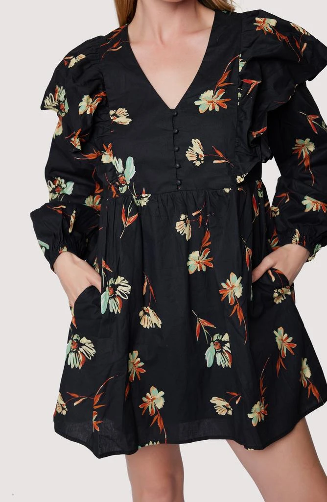 Lost and Wander Field of Dreams Ruffle Long Sleeve Minidress 4