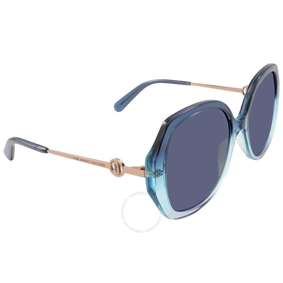 Marc Jacobs Geometric Ladies Sunglasses MARC 581/S 0ZX9/KU 55