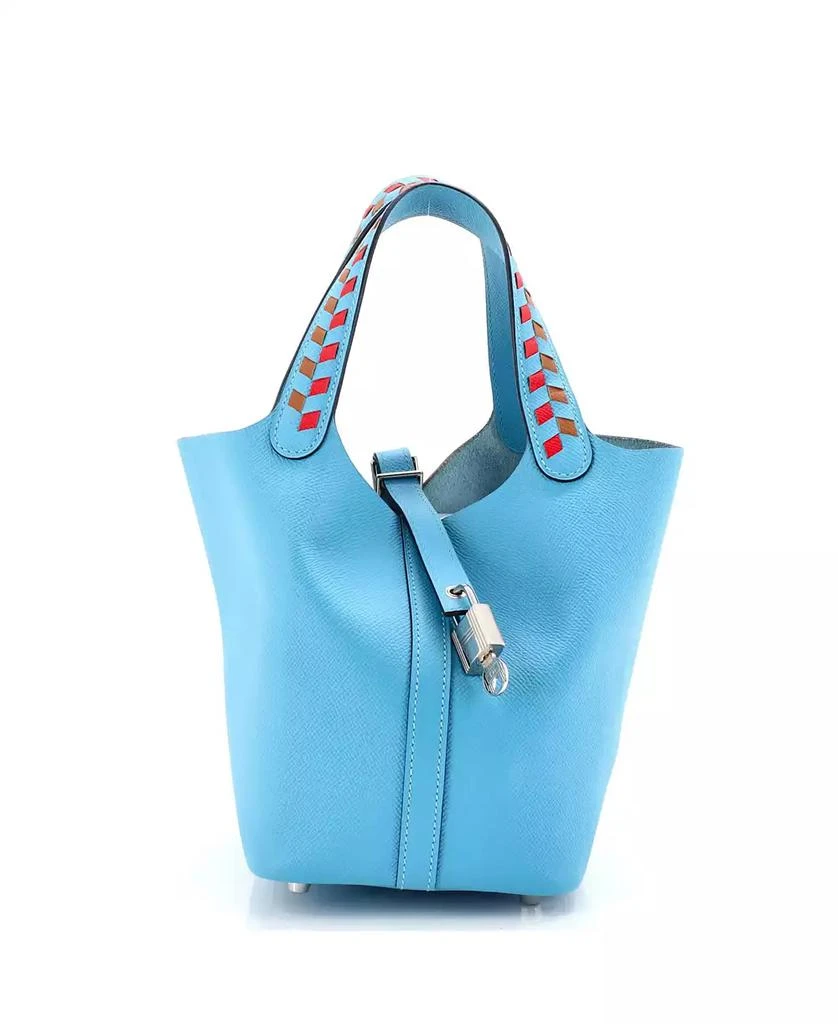 Pre-Owned HERMÉS PM Picotin Lock Bag Tressage Epsom