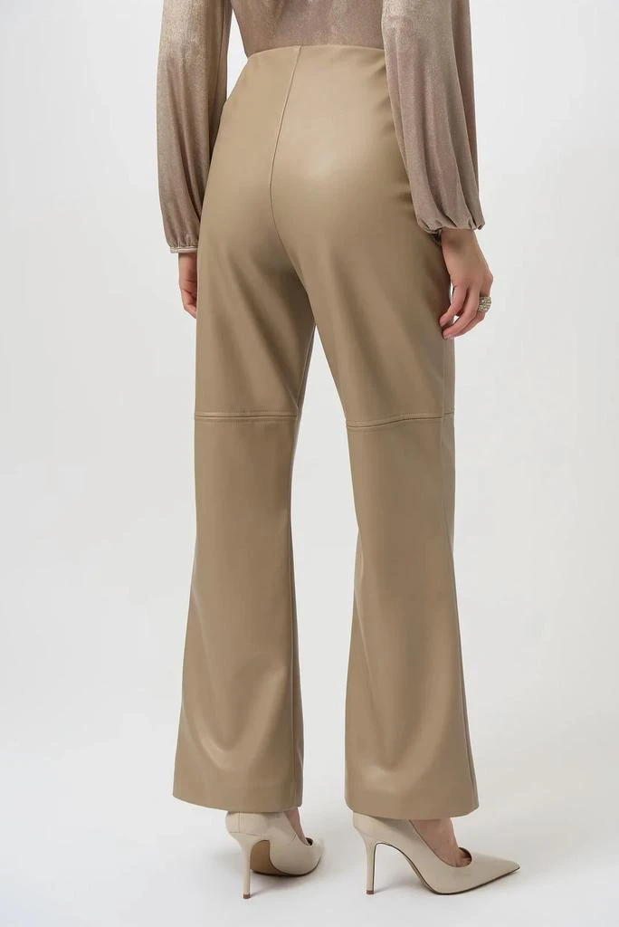 JOSEPH RIBKOFF Joseph Ribkoff - Leatherette Pull On Wide Leg Pants 2