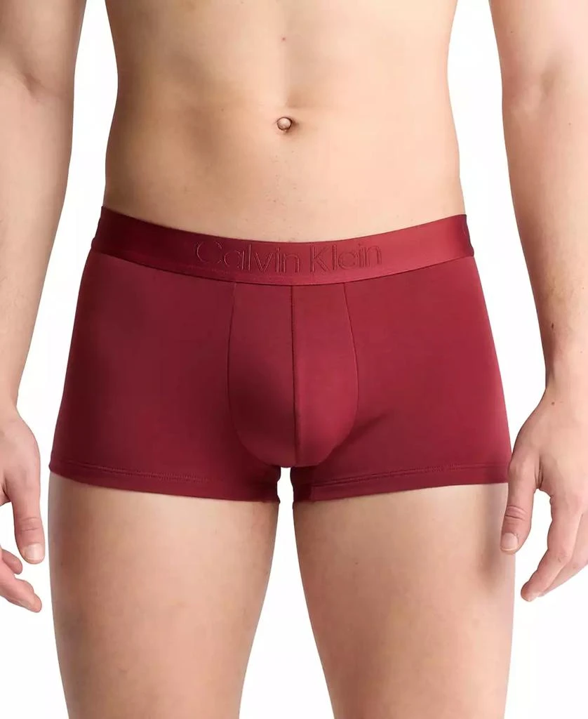 Calvin Klein Men's 3-Pack Stretch Solid Low-Rise Trunks 2