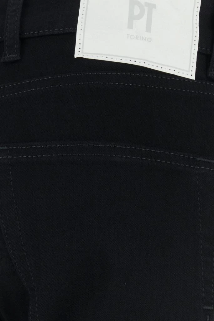 PT TORINO Black stretch denim Rock jeans 2