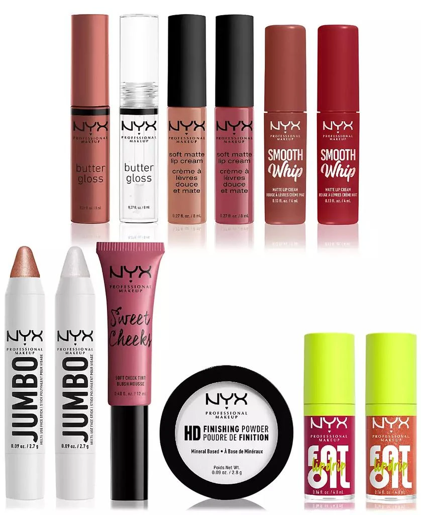NYX Professional Makeup 12-Pc. Home Alone Makeup Piñata Gift Set 6