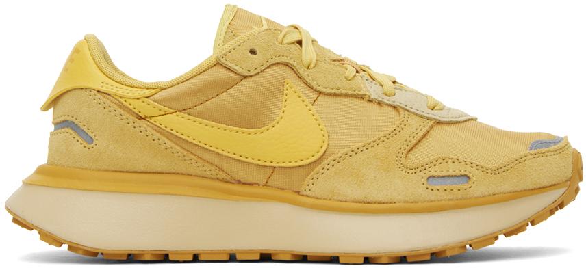Nike Gold Phoenix Waffle Sneakers