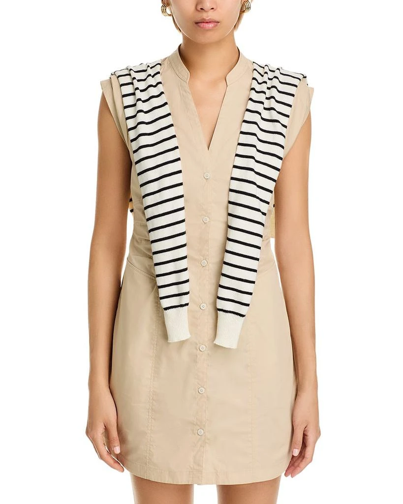 Derek Lam Lotte Mixed Media Dress 7