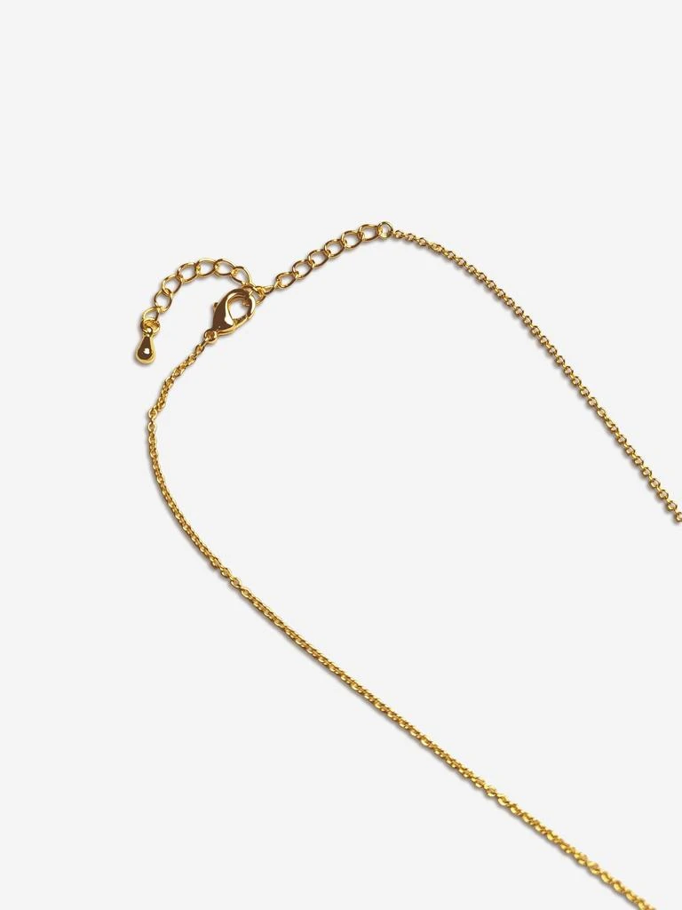 Secret Spoils Secret Spoils Girls Yellow Doughnut Necklace in Gold (40cm) 3