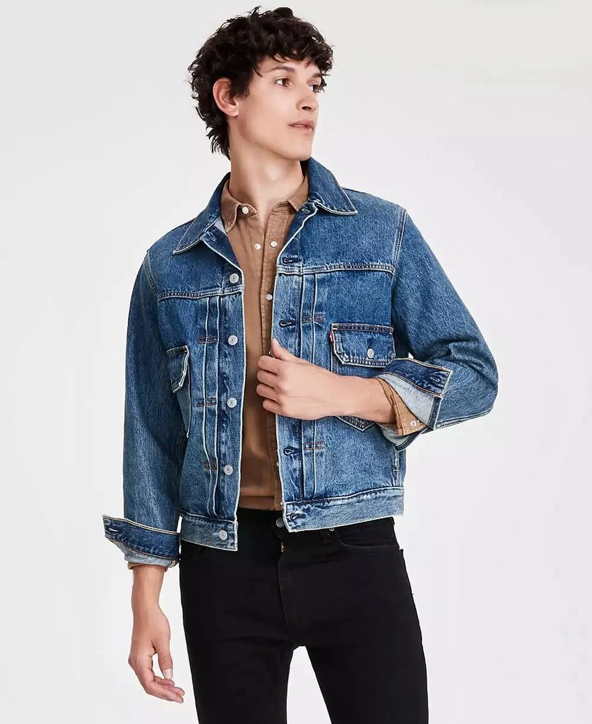 Levi's Men's Type 2 Relaxed-Fit Denim Trucker Jacket 1