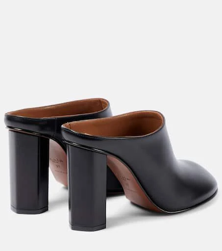 Alaïa Babylone leather mules 3
