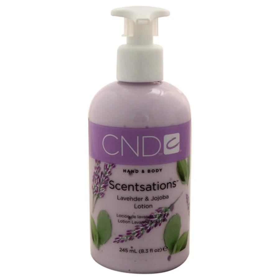Cnd Scentsations - Lavender 
Jojoba by CND for Unisex - 8.3 oz Hand 
Body Lotion