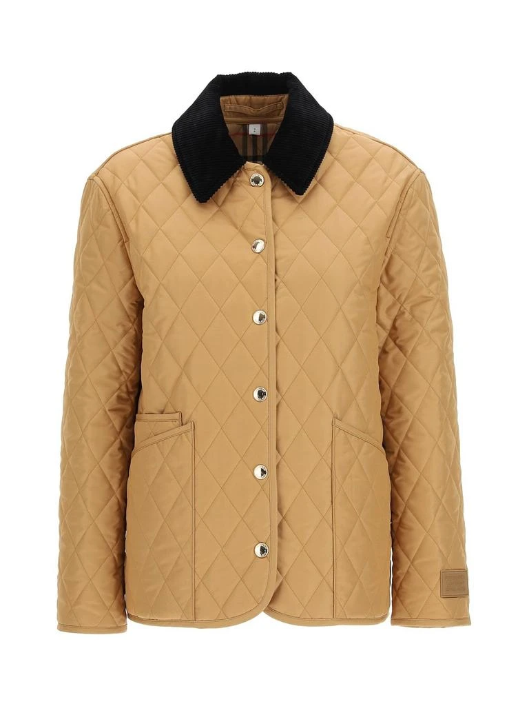 Burberry Burberry Checked Lining Quilted Jacket 1