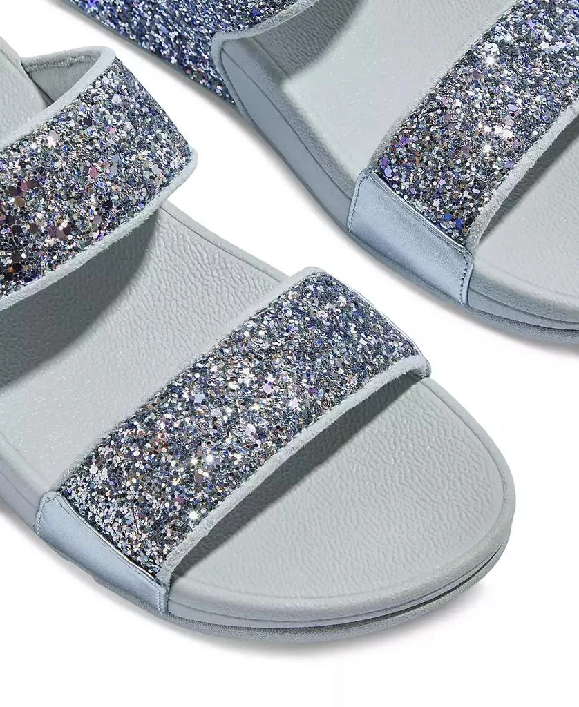 FitFlop Women's Lulu Multi-Tonal Glitter Wedge Sandals 4