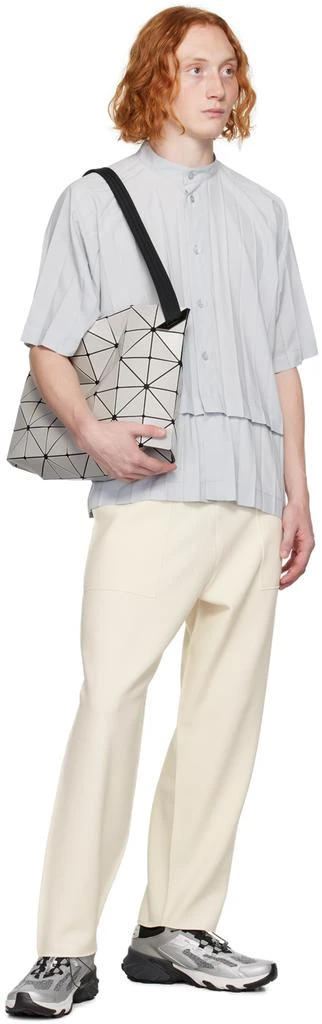 Homme Plissé Issey Miyake Gray Edge Shirt 4