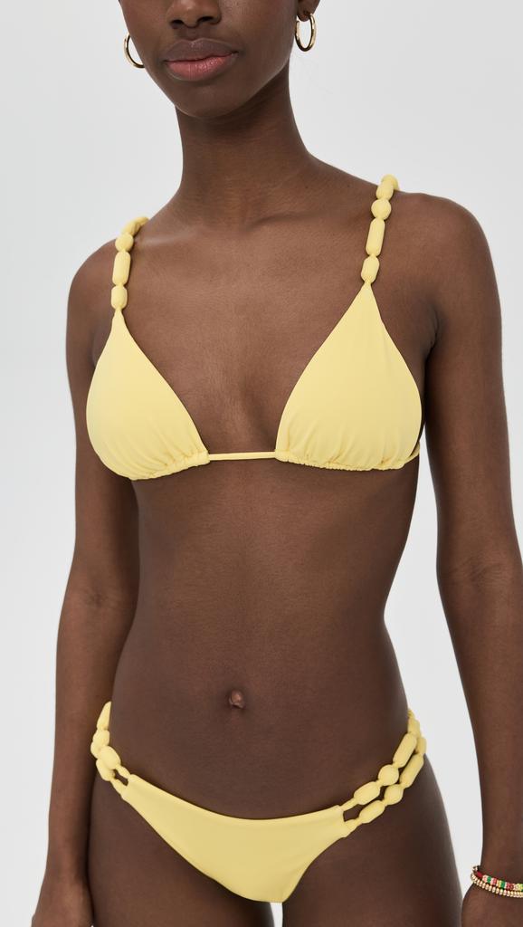 VIX PAULA HERMANNY Solid Atena Tri Paral Top