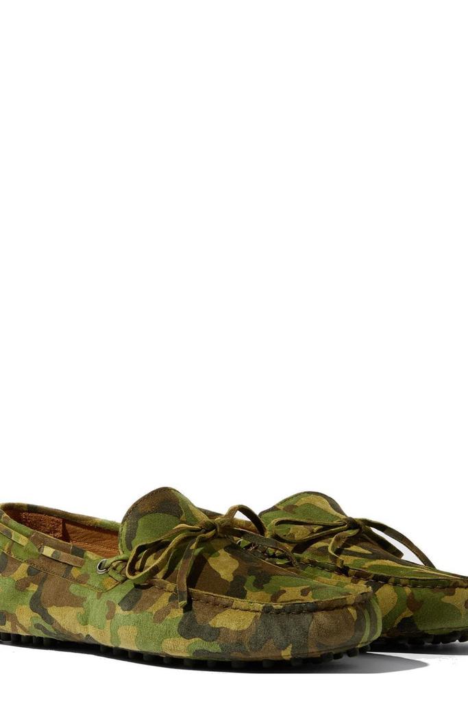 Scarosso Scarosso James Camouflage-Printed Slip-On Loafers