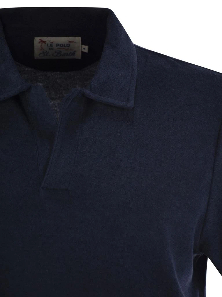 Mc2 Saint Barth Mc2 Saint Barth Jeremy Terry Buttonless Polo Shirt 4