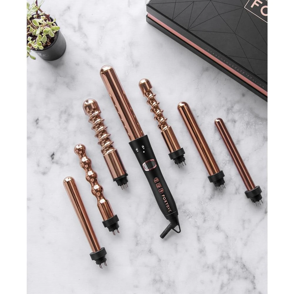 FoxyBae 7-in-1 Curling Wand Set 3