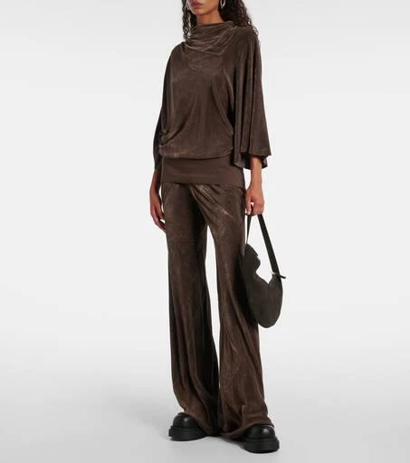 Rick Owens Draped crêpe top 2