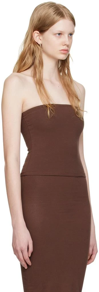 Gil Rodriguez Brown Convertible Tube Top 2