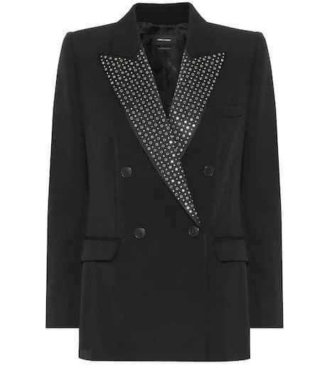 Isabel Marant Paryam embellished wool blazer 1
